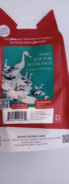 Make Way for Ducklings by Robert McCloskey Tonie New Sealed